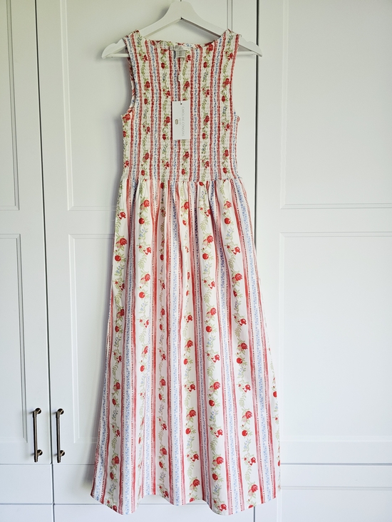 Caroline Constas Dresses & Skirts - Caroline Constas Cosima Nap Maxi Dress (Hill House Home) pomegrante Smocked NWT